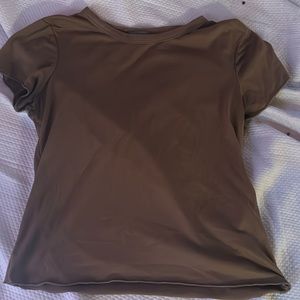 brown crop from olivia rae size small